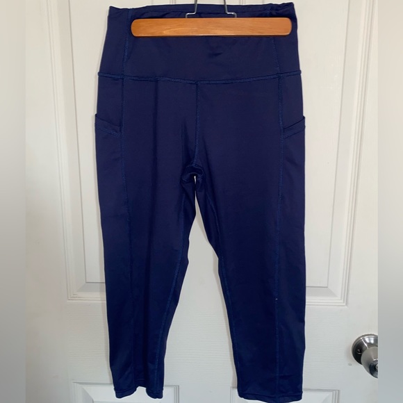 Blue Workout Pants - Picture 1 of 1